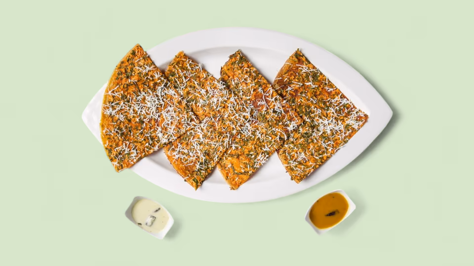 Palak Paneer Dosa
